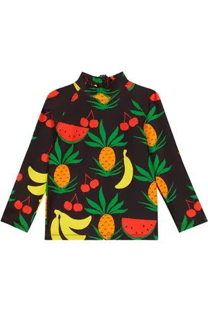 Mini Rodini Top de baño Fruits estampado