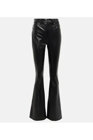 VERONICA BEARD Pantalones Beverly de piel sintética