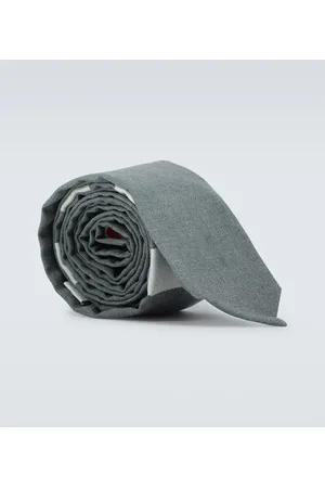 Thom Browne Corbata de lana con 4-Bar