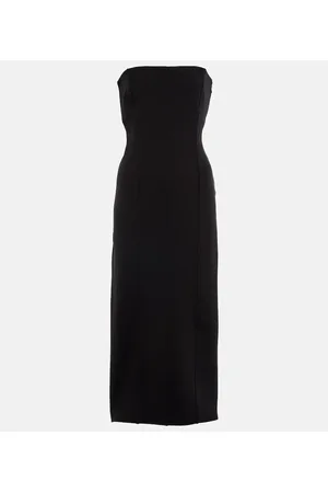 The Row Vestido midi sin tirantes