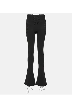 OFF-WHITE Pantalones flared con aberturas