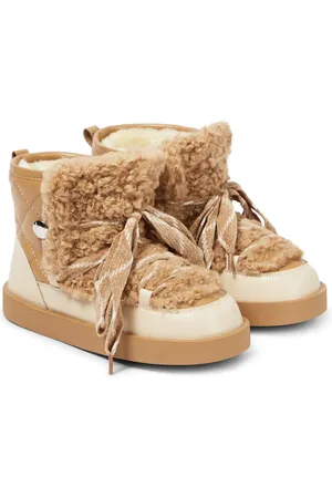 MONNALISA Botas con ribete de borrego sintético