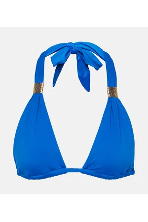 Heidi Klein Top de bikini triangular The Baths