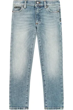 Dolce & Gabbana Jeans rectos con logo