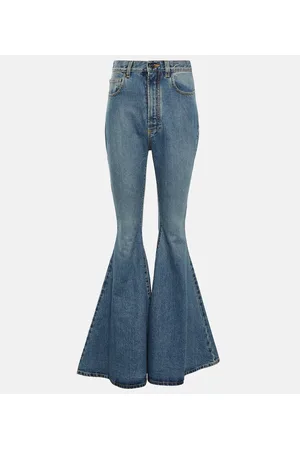 Alaïa Alaïa Jeans flared de tiro alto