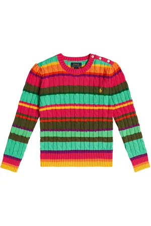 Ralph Lauren Jersey en punto trenzado de algodón