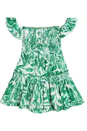 POUPETTE ST BARTH Vestido Aurora de algodón estampado