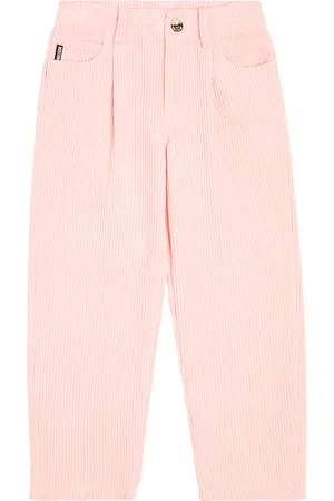 Moschino Pantalones de pana con logo