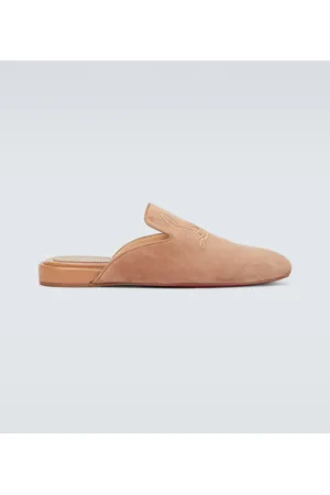 Christian Louboutin Mules planos Navy Coolito