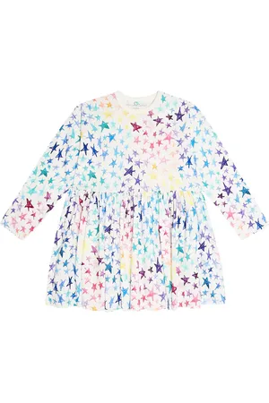 Stella McCartney Vestido en jersey de algodón estampado