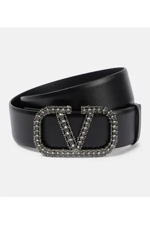VALENTINO GARAVANI Cinturón VLogo con adornos Swarovski