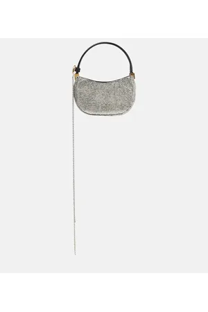 MAGDA BUTRYM Clutch Vesna Micro de satén adornado