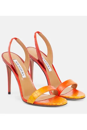 Aquazzura Sandalias So Nude 105 de piel