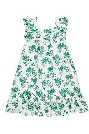 Tartine Et Chocolat Vestido de algodón estampado con volante