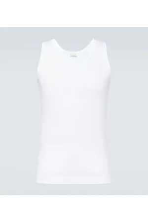 DRIES VAN NOTEN Tank top de algodón