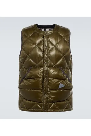 and wander Chaleco de plumas acolchado