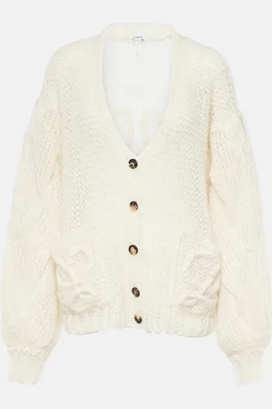 Loewe Cárdigan de mezcla de mohair con anagrama