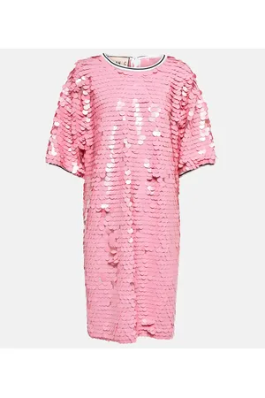 Plan C Vestido corto con lentejuelas