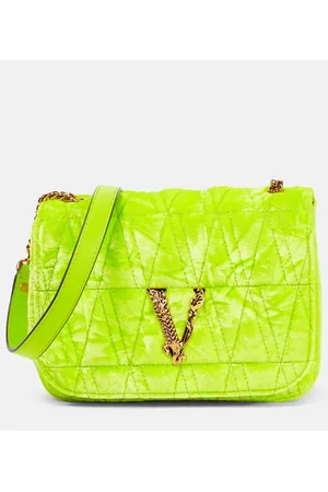 VERSACE Bolso al hombro Virtus Small de terciopelo