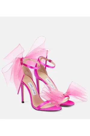 Jimmy Choo Sandalias Aveline 100 con lazo