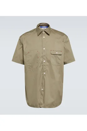 JUNYA WATANABE Camisa de popelín en mezcla de algodón