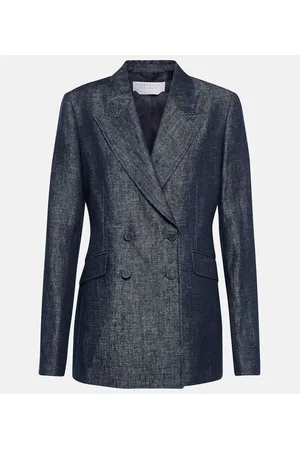 GABRIELA HEARST Blazer cruzado de lino
