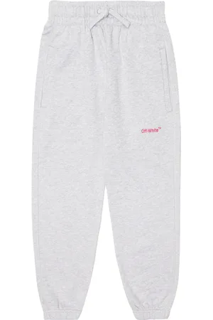 OFF-WHITE Pantalones deportivos de algodón