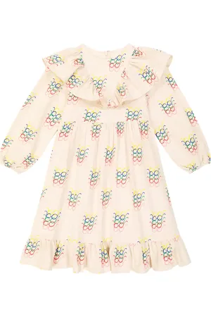Jelly Mallow Vestido de algodón floral