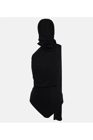 MAGDA BUTRYM Body asimétrico con capucha