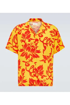 ERL Camisa bowling estampada