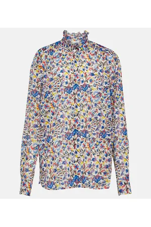 Marant Etoile Blusa Gambine de algodón floral