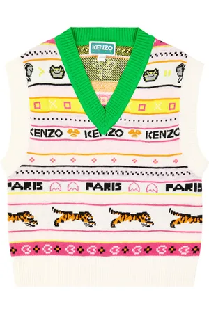 Kenzo Chaleco en mezcla de algodón