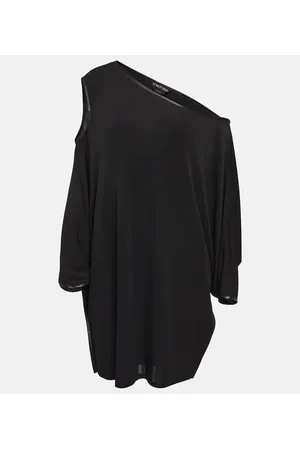 Tom Ford Vestido corto de crepé drapeado