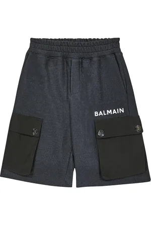 Balmain Shorts de jersey de algodón