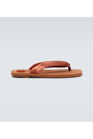DRIES VAN NOTEN Sandalias de piel con satén