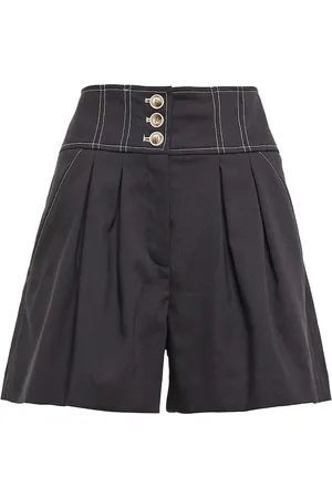 VERONICA BEARD Shorts Alicia de tiro alto