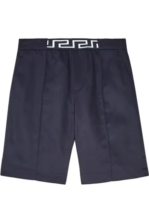 Pantalones cortos de seda Barocco Negro