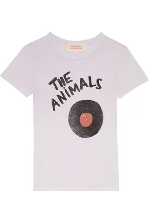 The Animals Observatory Camiseta Hippo de algodón estampada