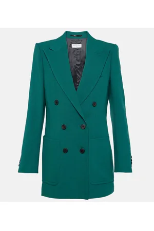DRIES VAN NOTEN Blazer de gabardina de lana
