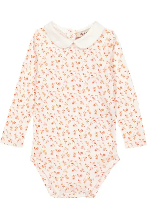 Caramel Bebé - body Limpet de algodón floral