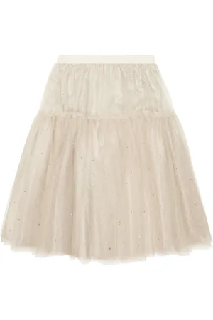 BONPOINT Falda Princess de tul con glitter