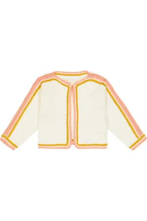 Chloé Chloé Kids Bebé - cárdigan de algodón