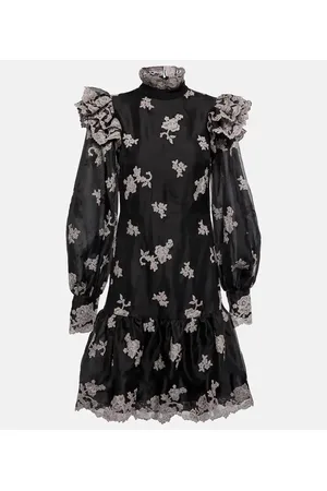 Erdem Vestido corto Nella de seda