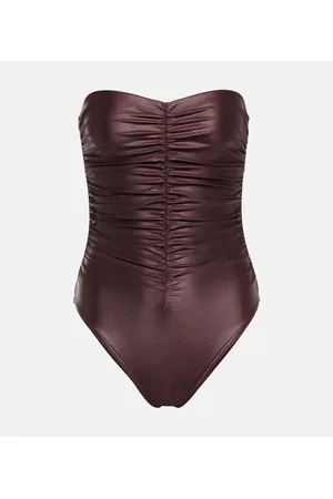 Karla Colletto Bañador Basics con escote bandeau
