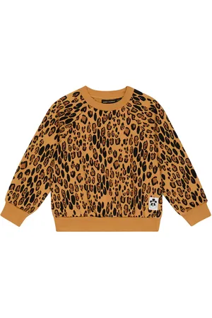 Mini Rodini Sudadera de algodón estampado