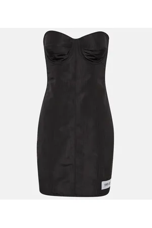 Dolce & Gabbana X Kim vestido corto de muaré