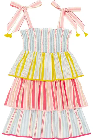 ZIMMERMANN Vestido Pattie de algodón a rayas