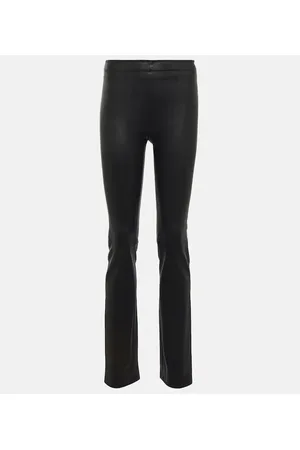 Stouls Pantalones cropped de piel