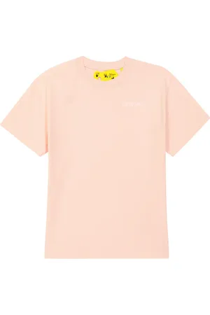 OFF-WHITE Camiseta en jersey de algodón con logo