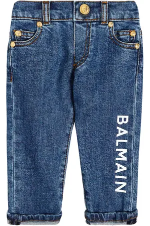 Balmain Bebé - jeans con logo